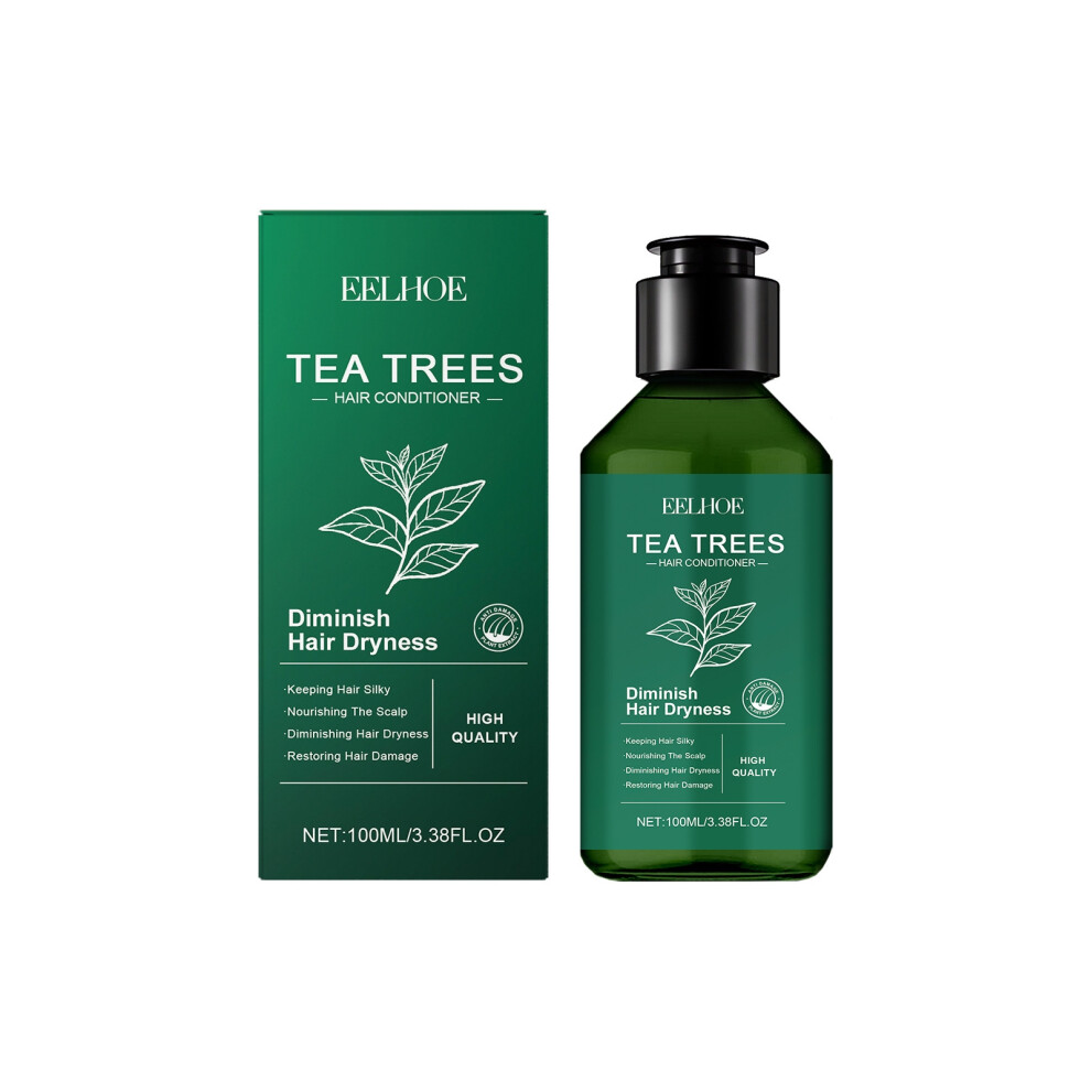 (100ml) Tea Tree Conditioner Soft Moisturizing and Repairing Deep Nourishing Dry Frizzy Smooth and Glossy Conditioner