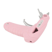 Pink Cordless Electric Hot Glue Gun, 2200mAh, 7mm Glue Sticks