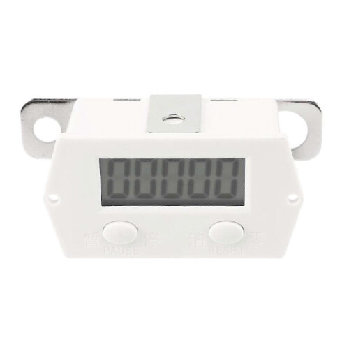 5 Digit LCD Counter with Proximity Switch Sensor, Magnetic Mount for Industrial Machinery 1