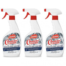 (3PCs) Sparkle Plenty Chandelier Cleaner Drip Dry Spray No Wipe - Dust Remover & Streak Free Glass Cleaner Spray