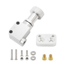 260-8419 Adjustable Proportioning Valve Knob 100-1000 PSI, Aluminum, Silver