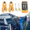 Digital K Type Thermocouple Thermometer(-50-1300C) Dual Channel 4