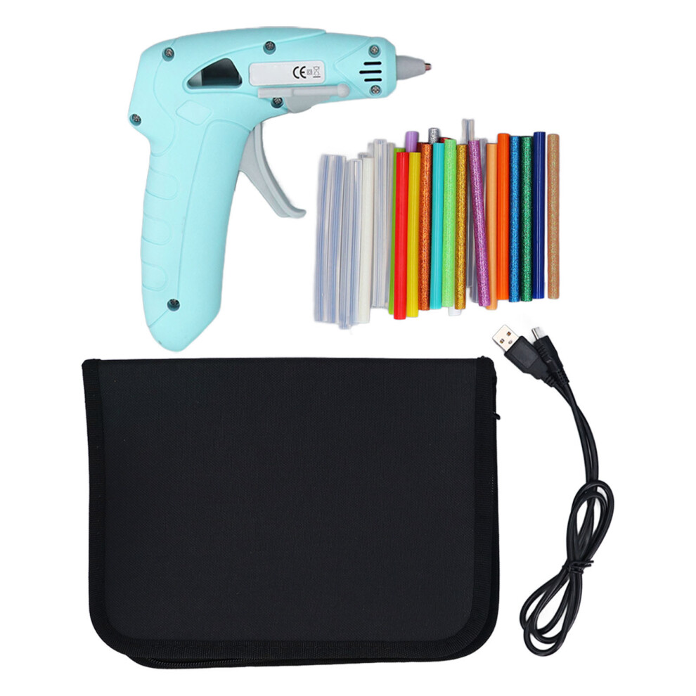 Cordless Hot Glue Gun Kit Rechargeable Fast 9121376287121