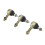 3 Pcs Tie Rod Ends 7540 7539 Ball Joint Kit for 3