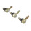 3 Pcs Tie Rod Ends 7540 7539 Ball Joint Kit for 10