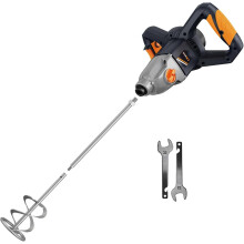 MAXXT 1400W Mixer, 2-Speed Gear, M14, 140mm Mixing Paddle + 2 Wrenches, 220-240V | MPM1400V1-UK