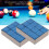 24pcs NoSlip Cue Tip Chalk Billiard Pool Cue Dry 15