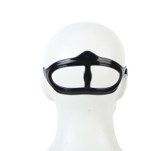 Schwimm- und Schnorchelbrille HD wasserdicht, antibeschlag, Tauchbrille mit Nasenabdeckung für Herren und Damen, Blau
