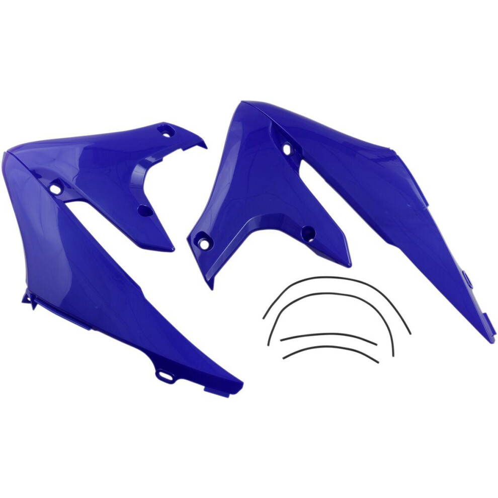 Ufo Blue Radiator Scoops For Yamaha Wrf250 2020-2024