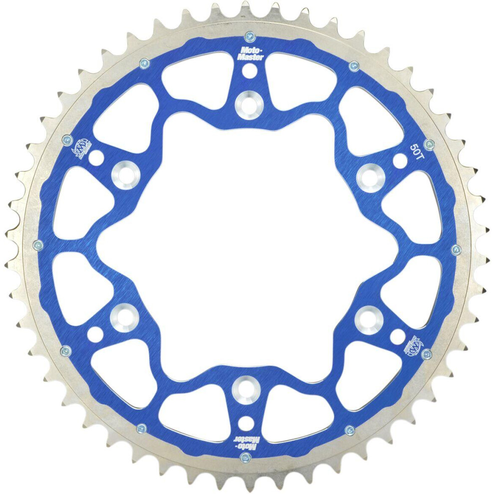 Moto Master Blue Fusion Dual Rear Sprocket For Husqvarna Cr125 1991-2013 Rear 49T