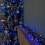 15.5m 600 LED Colour Changing Christmas String Lights in White to Blue 1