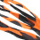 Octopus Kite SingleLine Animal Soft Orange Spotted 13
