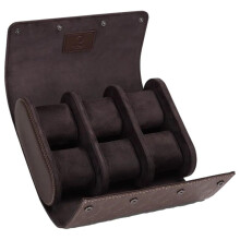 Modalo - 310691 - Uhrenrolle voor 6 Horloges - mahonie-bruin - Optimus