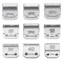 (3FC-13mm) A5 Pet Clipper Blades: Professional Ceramic & Steel Replacement Blades for Andis, Oster, Wahl Clippers