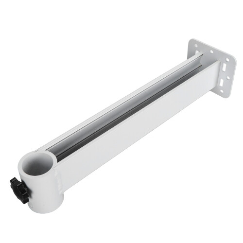 White Stainless Steel Double Windproof Satellite Mount for Starlink V2