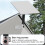 White Stainless Steel Double Windproof Satellite Mount for Starlink V2 6
