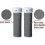 [4 Pack] Emjoi Micro Pedi Extra Coarse Replacement Rollers 2