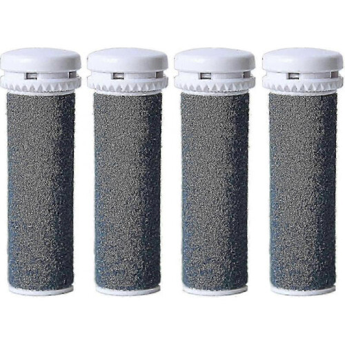 [4 Pack] Emjoi Micro Pedi Extra Coarse Replacement Rollers