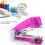 Portable Pink Handheld Sewing Machine with Stainless Steel & Plastic 12