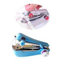 Portable Handheld Sewing Machine Mini Stitcher for DIY Crafts Blue