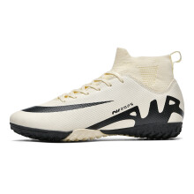 (WJS2309-D-Beige, 41) Men's Soccer Shoes Children‘s Football Boots TF/FG Outdoor Grass Proffesional Anti-Slip Soccer Shoes New Arrival 2022 Sneakers
