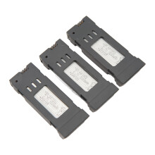 3 Stück RC-Flugzeug Lithium-Batterie mit 3-in-1-Ladekabel für E58 L800 JY019 S168 RC-Flugzeug 1800mAh