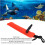 Diving SMB Surface Marker Buoy High Visibility Orange Leak-Proof 7