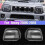 Pair Left+Right for Jimny 2006-2016 Car Headlight Lens Cover Headlight Lampshade Front Light Shell 3
