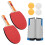 Table Tennis Set Portable Telescopic Net Rack 2