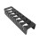 Acrylic 2Pcs Cap Holder Stand, 7 Hats Capacity, Black, Compact 8