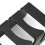 Acrylic 2Pcs Cap Holder Stand, 7 Hats Capacity, Black, Compact 9