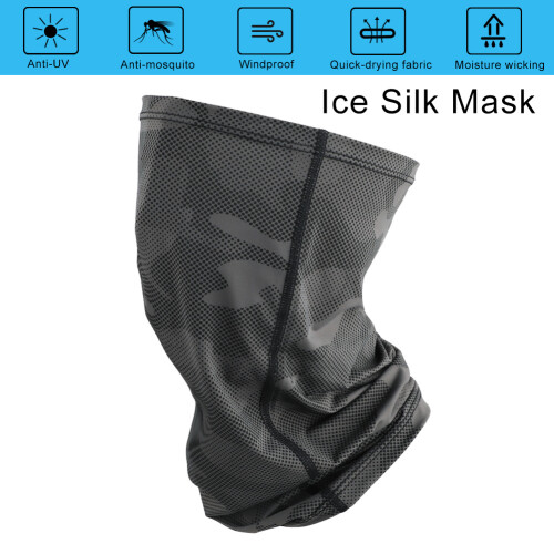 Sunscreen Neck Gaiter Ice Silk Nylon Quick Dry 1