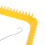 Weaving Loom Kit Yellow Metal 18 Teeth Square 13