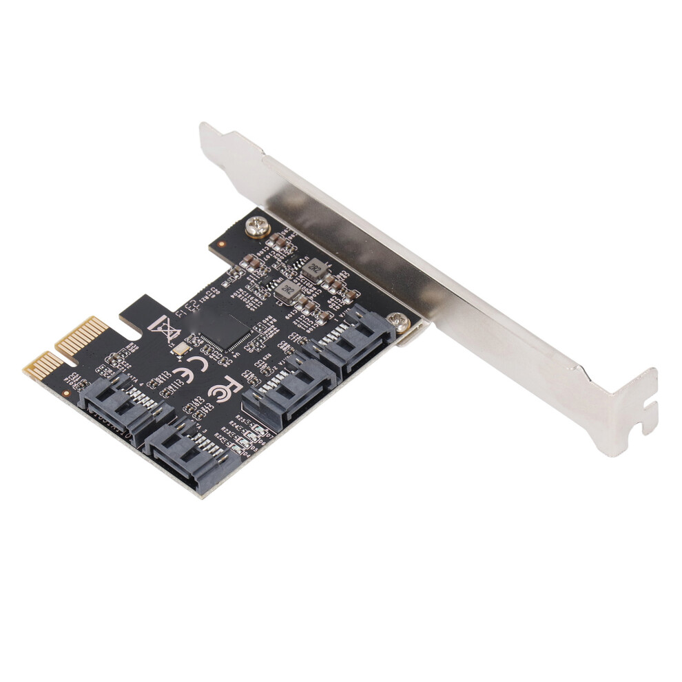 Pcie 3.0 X1 To 4 Port Sata3 Adapter Card High-Speed Controller 9421337700660