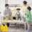 Pyramid Stand Painter Plastic Pyramid Yellow Cone Stand Painter's Pyramids Cabinet Doors Support Stand 4