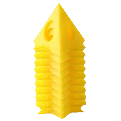 Pyramid Stand Painter Plastic Pyramid Yellow Cone Stand Painter's Pyramids Cabinet Doors Support Stand