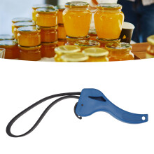 Mehrzweck-Glasöffner und Deckelöffner, Flaschenöffner mit Verriegelung, geeignet für schwache Hände L