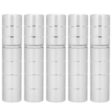 Lot de 5 flacons de parfum rechargeables, contenants vides en verre, atomiseur portable, 10 ml