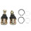 Pair M12 Tie Rod Ends Vibration Proof for 2