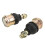Pair M12 Tie Rod Ends Vibration Proof for 6