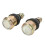 Pair M12 Tie Rod Ends Vibration Proof for 9