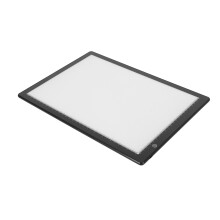 A4 LED-Spurfolienleuchte mit verstellbarer Helligkeit, USB-Stromversorgung, ultraflaches Kopierbrett, tragbarer Tisch, Kunstlichtbox mit Li