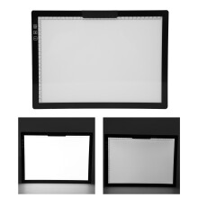 A4 Lichtprojektions-Tablett, ultradünn, wiederaufladbar, tragbar, A4-LED-Board, Leuchtkasten für Künstler Zeichnen Skizzieren