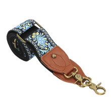 Photographer Camera Strap Vintage Ethnic Woven Polyester for Outdoor Use Blue