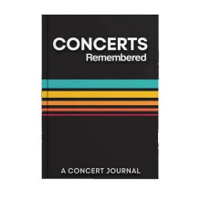 New Concert Journal Track Favorite Concerts Record Every Moment of the Concert Best Gifts for Your