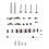 49pcs Cylinder Head Intake Valve Rebuild Kit 9