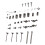 49pcs Cylinder Head Intake Valve Rebuild Kit 4