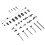 49pcs Cylinder Head Intake Valve Rebuild Kit 7