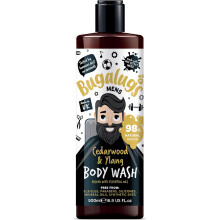 (Cedarwood & Ylang  Body Wash) BUGALUGS Mens Shower Gel Natural Body Wash for Men