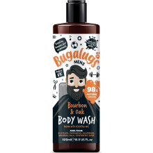 (Bourbon & Oak Body Wash) BUGALUGS Mens Shower Gel Natural Body Wash for Men